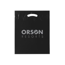 Fold Over Die Cut Handle Bags DEGRADABLE FILM!!