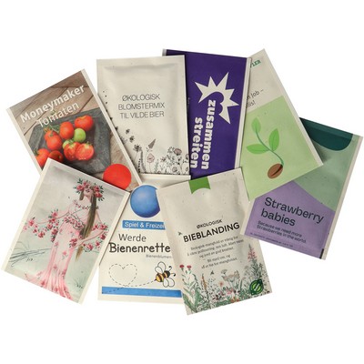 Eco Postcard Seed Packet - Tomato Fiber Paper