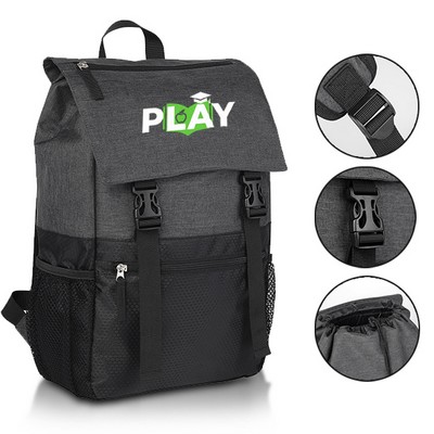 15" Flip-Top Buckle Rucksack Backpack